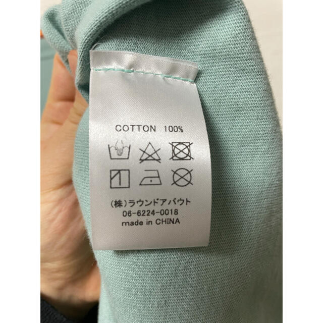 FREAK'S STORE(フリークスストア)のLEFT ALONE / ANGER SHOWER L/S TEE -MINT メンズのトップス(Tシャツ/カットソー(七分/長袖))の商品写真