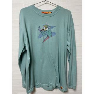 フリークスストア(FREAK'S STORE)のLEFT ALONE / ANGER SHOWER L/S TEE -MINT(Tシャツ/カットソー(七分/長袖))