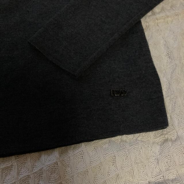 FOXEY(フォクシー)のFOXEY グレースウール　タートルニット　チャコールグレー38 レディースのトップス(ニット/セーター)の商品写真