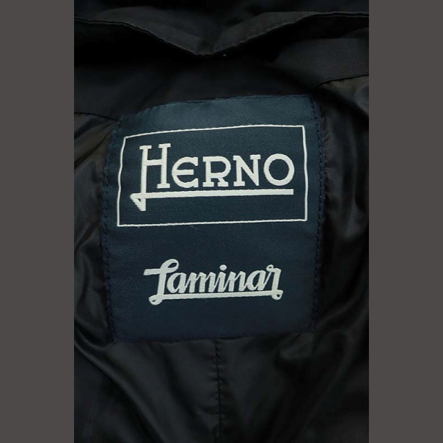 HERNO(ヘルノ)のヘルノ HERNO ラミナー Laminar ダウンコート アウター 40 黒 レディースのジャケット/アウター(ダウンコート)の商品写真