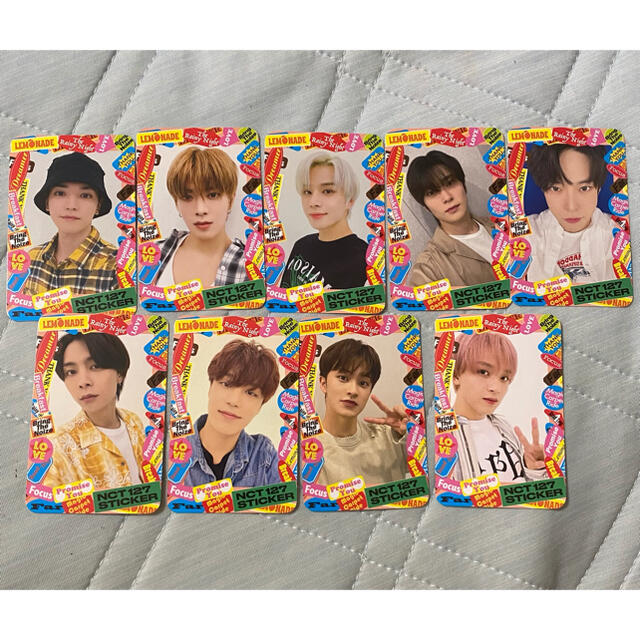 NCT127 sticker mu-mo 特典 トレカ コンプ（ジュエルver） | フリマアプリ ラクマ