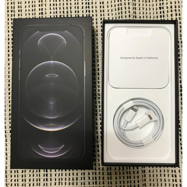 美品 iPhone 12 Pro Max グラファイト 128GB SIMフリー | www
