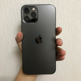 iPhone - 美品 iPhone 12 Pro Max グラファイト 128GB SIMフリーの