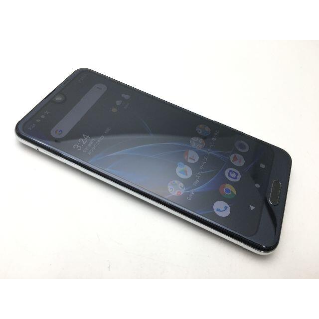 SHARP(シャープ)のSIMフリー美品au AQUOS R2 SHV42 ブラック251 スマホ/家電/カメラのスマートフォン/携帯電話(スマートフォン本体)の商品写真