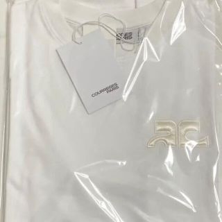 クレージュ(Courreges)のクレージュ　ロゴt 白t(Tシャツ(半袖/袖なし))