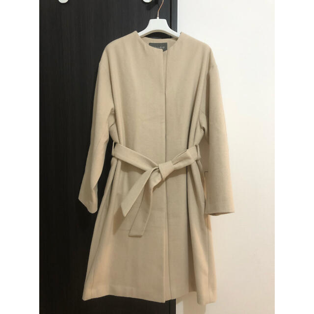 値下げ】【新品】【送料込】UNITED ARROWS ノーカラーコート-