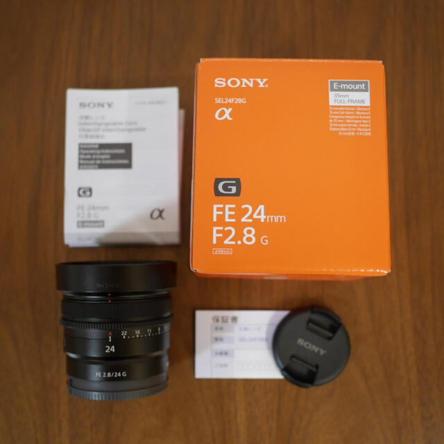 SONY FE 24mm F2.8 G SEL24F28G フィルター付き