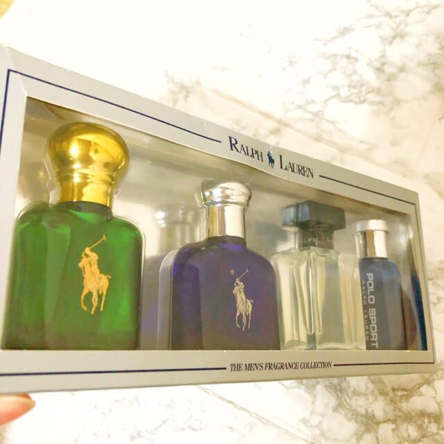 Ralph Lauren(ラルフローレン)の売り尽くし⭐️希少品ラルフローレン ユニセックス 香水ミニチュア4本 POLO コスメ/美容の香水(香水(男性用))の商品写真