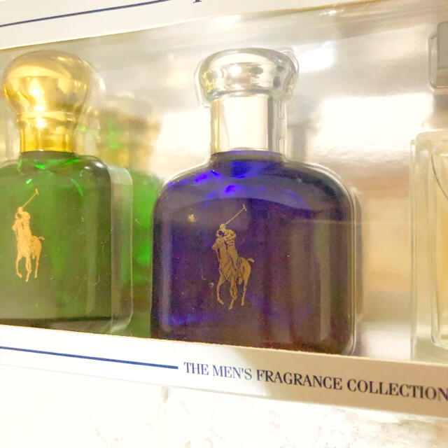 Ralph Lauren(ラルフローレン)の売り尽くし⭐️希少品ラルフローレン ユニセックス 香水ミニチュア4本 POLO コスメ/美容の香水(香水(男性用))の商品写真