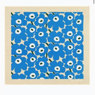 マリメッコ(marimekko)の新品　マリメッコ　ウニッコ　ブルー　スカーフ(バンダナ/スカーフ)