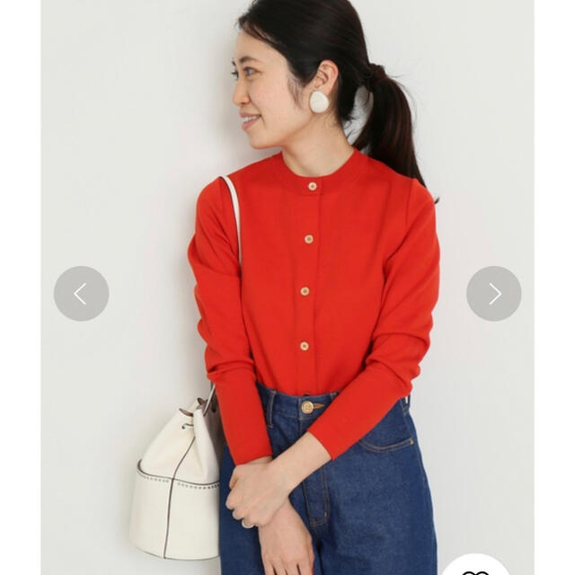 IENA - 【専用】IENA NAOSポンチ クルーネックカーディガンの IENA - 【専用】IENA NAOSポンチ クルーネックカーディガンの