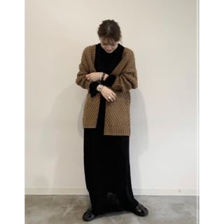 トゥデイフル(TODAYFUL)のAgAwd アガウド　Uneven Cardigan BRN(カーディガン)