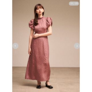 ♡新品SNIDEL サステナブル　パフスリーブドレス♡