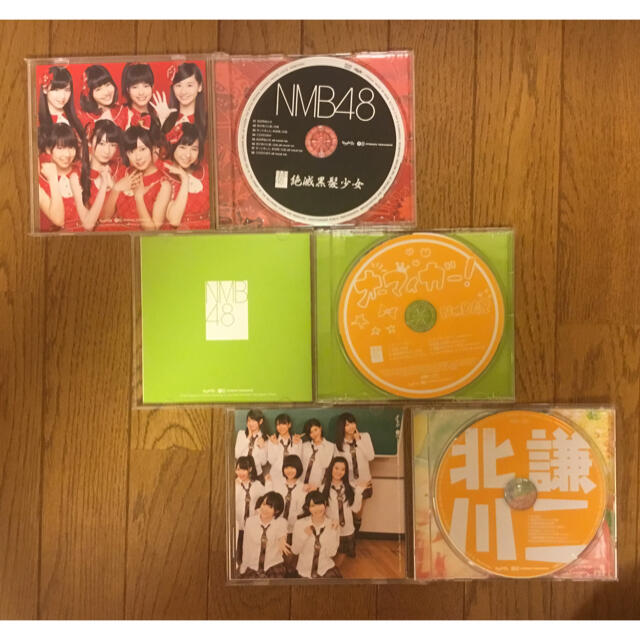 NMB48(エヌエムビーフォーティーエイト)の【NMB48】劇場盤 シングル3枚セット エンタメ/ホビーのCD(ポップス/ロック(邦楽))の商品写真