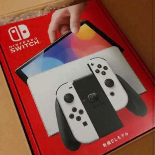 家庭用ゲーム機本体Nintendo Switch 本体　有機EL ホワイト