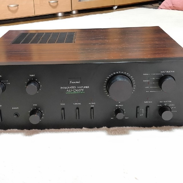 sansui プリメインアンプ AU-D607F 超可爱の www.gold-and-wood.com