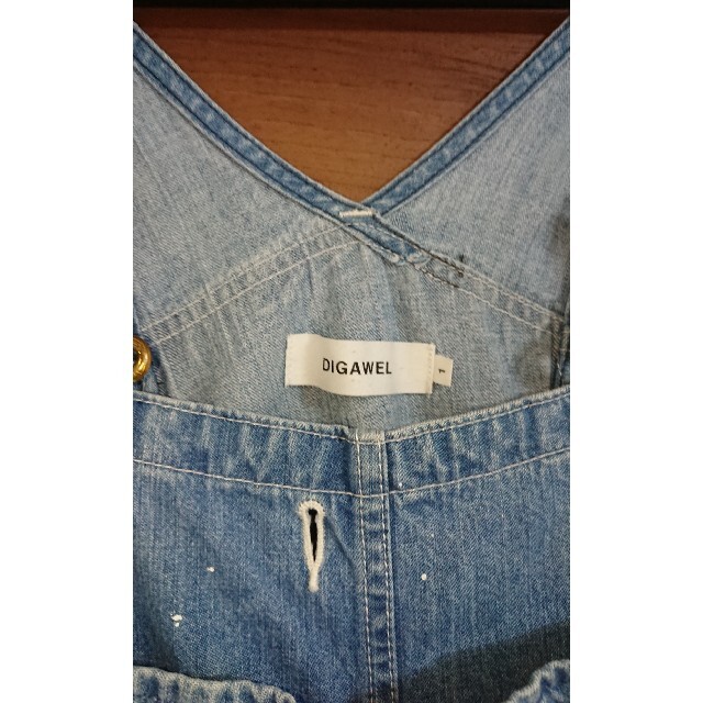 DIGAWEL(ディガウェル)のオーバーオール ディガウェル×リー メンズのジャケット/アウター(Gジャン/デニムジャケット)の商品写真