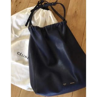 セリーヌ(celine)のceline カバ　cabas ドローストリングバッグ(ショルダーバッグ)