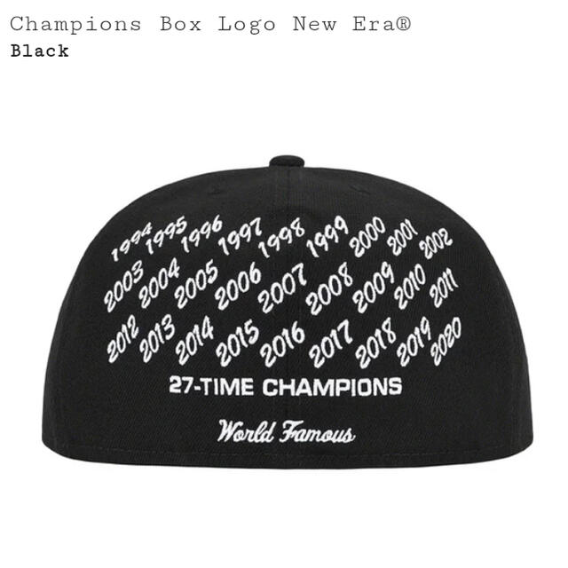 Supreme Champions Box Logo New Era 1