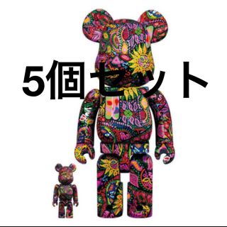 メディコムトイ(MEDICOM TOY)のBE@RBRICK Psychedelic Paisley 100％  400％(その他)