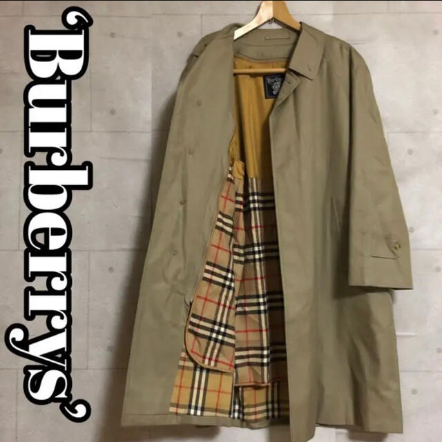 BURBERRY(バーバリー)のデッドストック　バーバリー　ステンカラーコート メンズのジャケット/アウター(ステンカラーコート)の商品写真