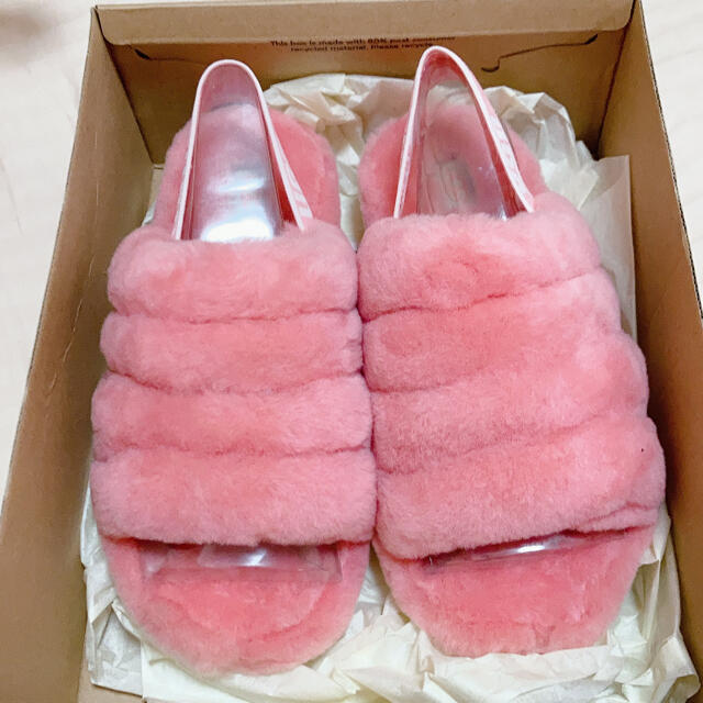 新品未使用UGG ファーサンダル 4