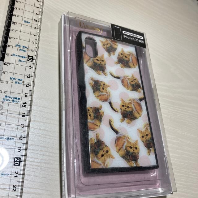 Gizmobies(ギズモビーズ)の【完売品】猫柄　iPhoneケース　iPhoneX XS スマホ/家電/カメラのスマホアクセサリー(iPhoneケース)の商品写真