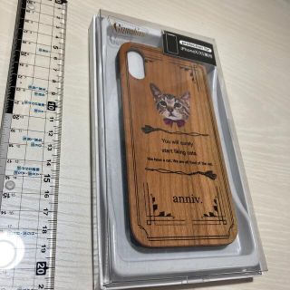 ギズモビーズ(Gizmobies)の【完売品】猫柄　iPhoneケース　木製　iPhoneX XS(iPhoneケース)