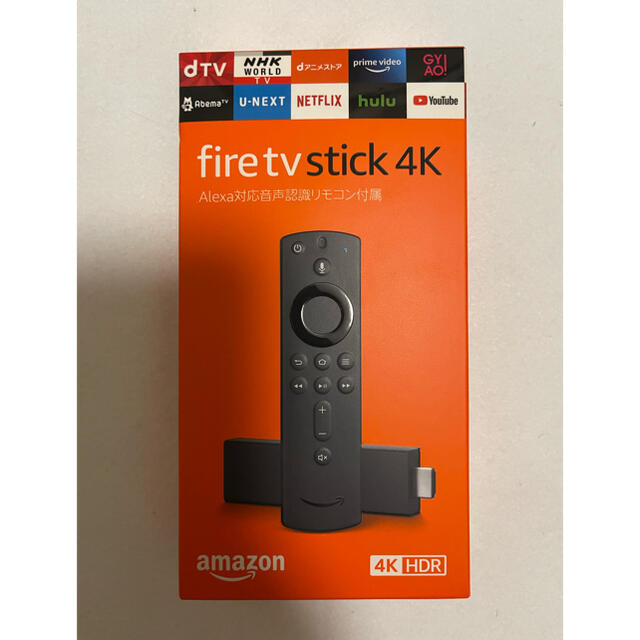 新品未使用 Fire TV Stick 4K Alexa対応音声認識リモコン付 スマホ/家電/カメラのテレビ/映像機器(その他)の商品写真