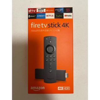 新品未使用 Fire TV Stick 4K Alexa対応音声認識リモコン付(その他)