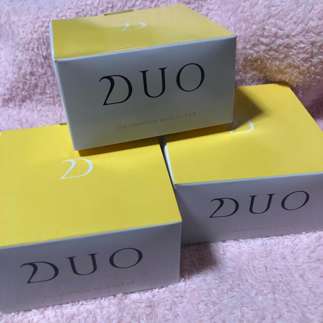 【２個】新品未開封DUO（デュオ）ザ クレンジングバーム クリア 90g