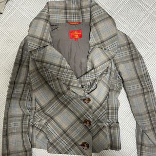 ヴィヴィアンウエストウッド(Vivienne Westwood)のヴィヴィアン・ウエストウッド レッドレーベル　ジャケット　ブルーグレー(テーラードジャケット)