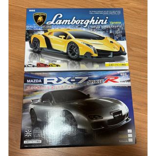 ランボルギーニ(Lamborghini)のラジコンカーMAZDA RX-7  ランボルギーニ　2個セット(トイラジコン)