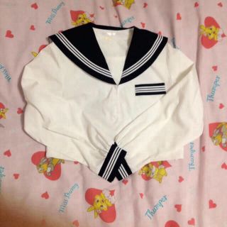 白セーラースカート(アイドルグッズ)