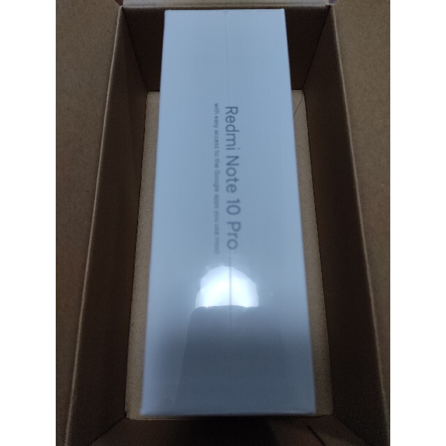 格安定番人気 シャオミRedmi Note 10Pro(オニキスグレー) の通販 by 智ｲ's shop｜ラクマ 好評超歓迎