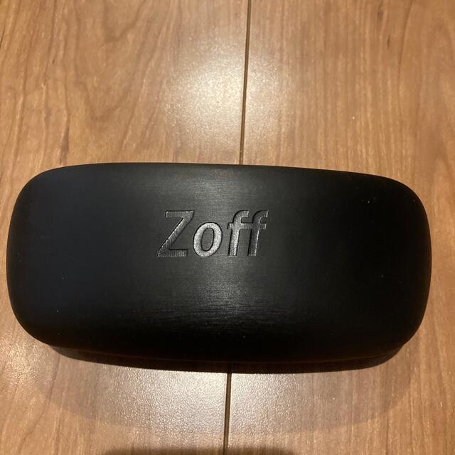 Zoff(ゾフ)のzoff メガネケース　ブラック メンズのファッション小物(サングラス/メガネ)の商品写真