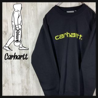 カーハート(carhartt)の【即完売品】カーハート WIP 立体刺繍ロゴ 定番カラー ゆるだぼ スウェット(スウェット)