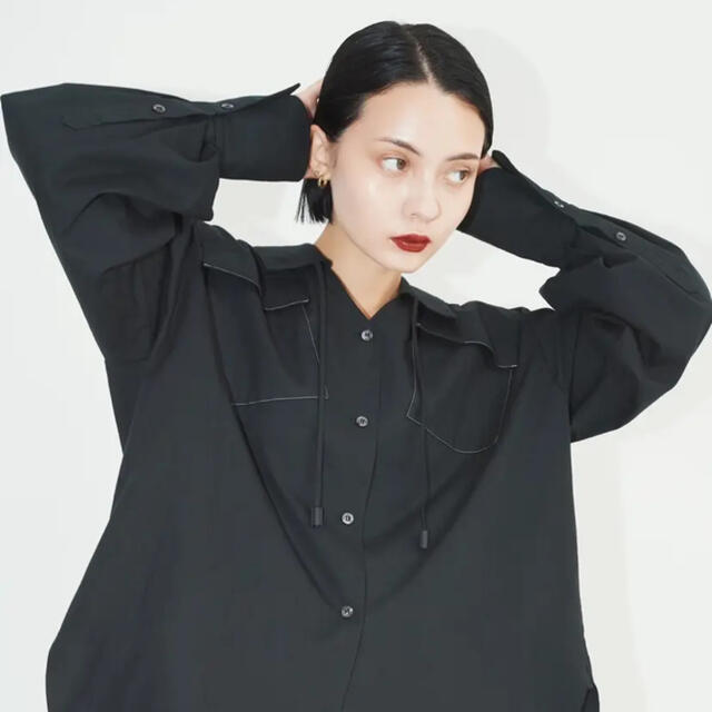 美品　SR DRESS SHIRT BLACK