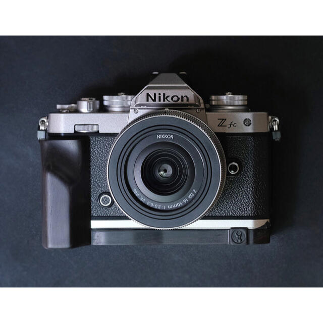 新品 Nikon ニコン zfc用 ハンドグリップ（黒檀/エボニー)