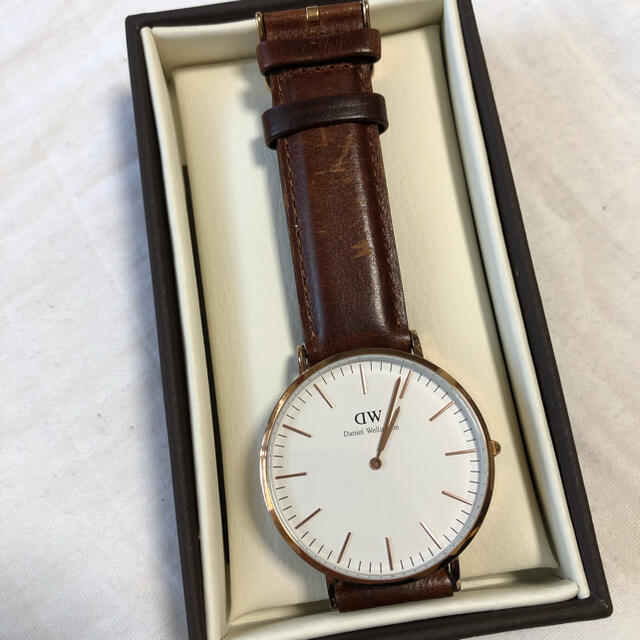 Daniel Wellington(ダニエルウェリントン)のダニエルウェリントン 腕時計 メンズの時計(レザーベルト)の商品写真