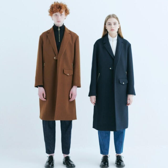 チェスターコート cullni 18aw チェスターコート クルニ ロングコート