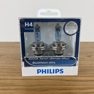 フィリップス(PHILIPS)のPHILIPS ( フィリップス ) ハロゲンバルブ H4 12342BVUS2(メンテナンス用品)