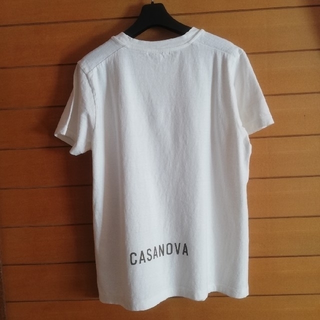 Plage(プラージュ)のプラージュ　Plage　CASANOVA Tシャツ　ホワイト レディースのトップス(Tシャツ(半袖/袖なし))の商品写真