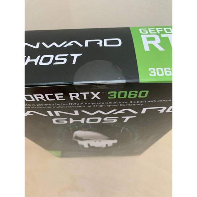 Ghost(ゴースト)のグラフィックスボードGeForce RTX 3060 Ghost（LHR） スマホ/家電/カメラのPC/タブレット(PCパーツ)の商品写真