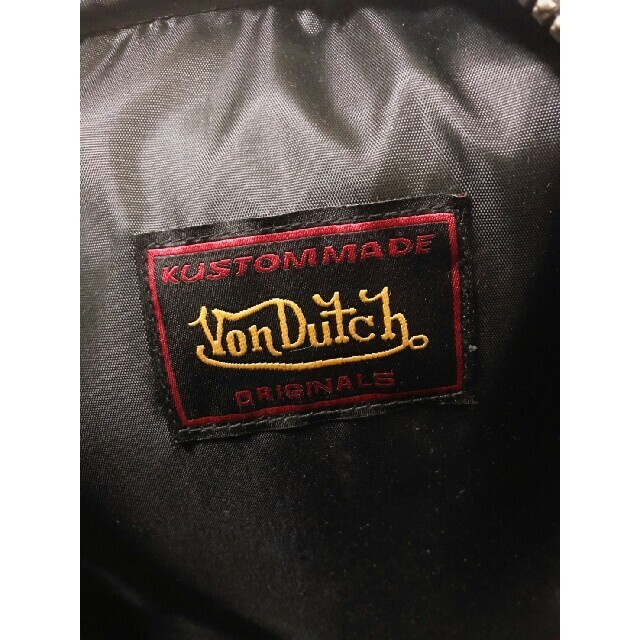Von Dutch(ボンダッチ)のな様専用【新品未使用】Von Dutch  ボストンバッグ  ビッグロゴ レディースのバッグ(ボストンバッグ)の商品写真