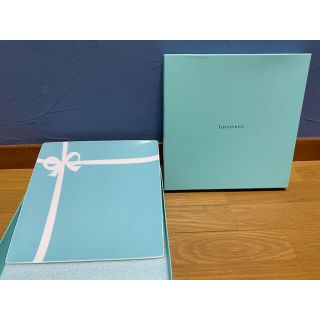 ティファニー(Tiffany & Co.)のティファニー　大皿　ブルーボックスプレート(食器)