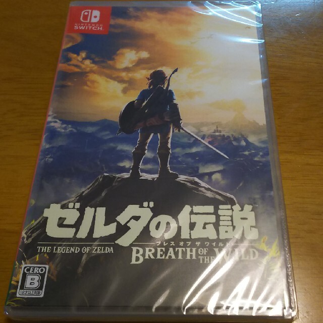 新品未開封☆ゼルダの伝説 ブレス オブ ザ ワイルド Switch