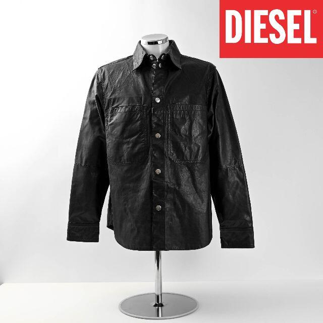 新品 DIESEL BROWN レザー ジャケット