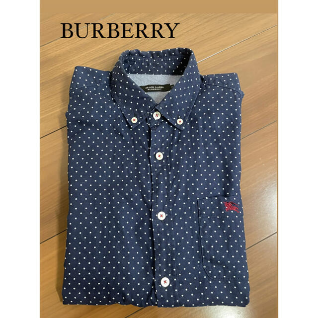 BURBERRY BLACK LABEL(バーバリーブラックレーベル)のバーバリー　ブラックレーベル　メンズフォーマルシャツ メンズのトップス(シャツ)の商品写真