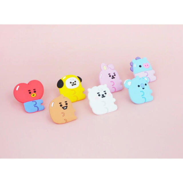 防弾少年団(BTS)(ボウダンショウネンダン)のBT21 BTS タンブラー jelly candy ストロー付き CHIMMY インテリア/住まい/日用品のキッチン/食器(タンブラー)の商品写真